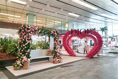 dior at changi airport|Dior earrings duty free.